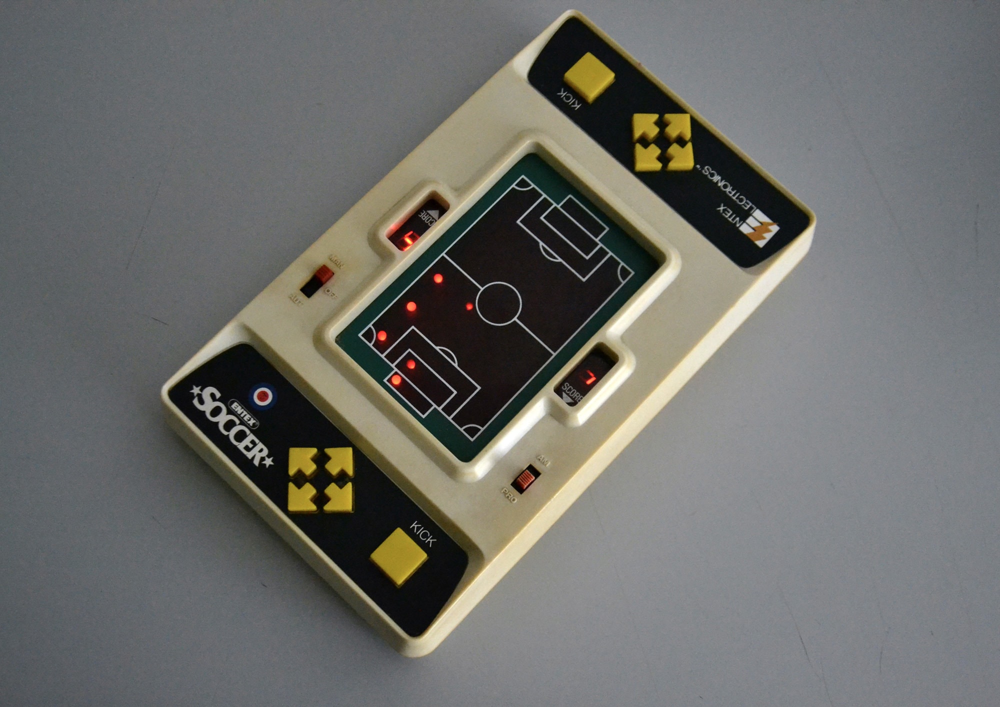 Vintage Electronics Game Entex Soccer, Retrogaming 80s - Etsy