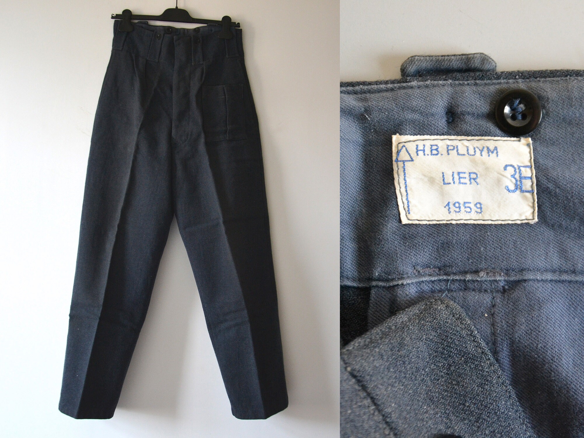 French Railway Pants - Etsy UK French Railway Pants - Etsy UK