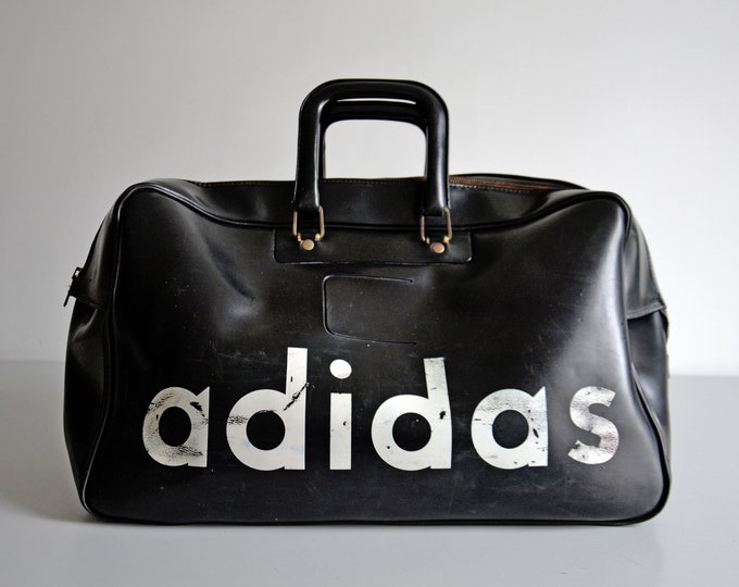 Vintage ADIDAS Sports Bag Made by MFS in France, Genuine Adidas Handbag