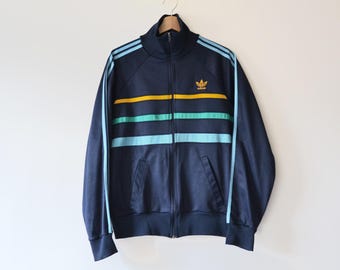 Vintage 1970's Adidas Ventex ATP Track Jacket | Size S - Www