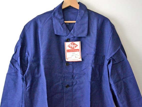 Vintage Work Jacket SAPIVOG French Vosges Moutain, Indigo Blue