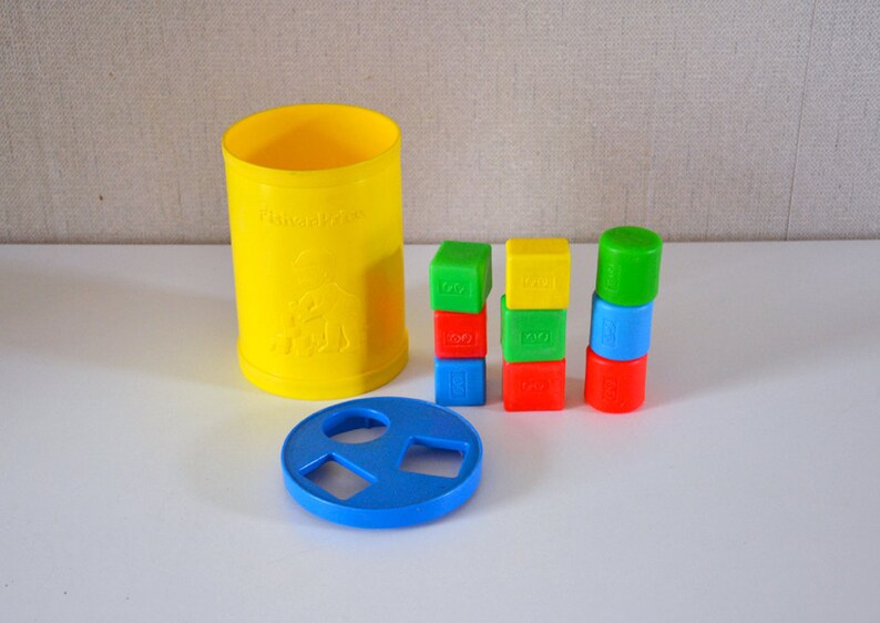 FISHER PRICE Shape Sorter / Vintage Fisher Price toys 70s Etsy