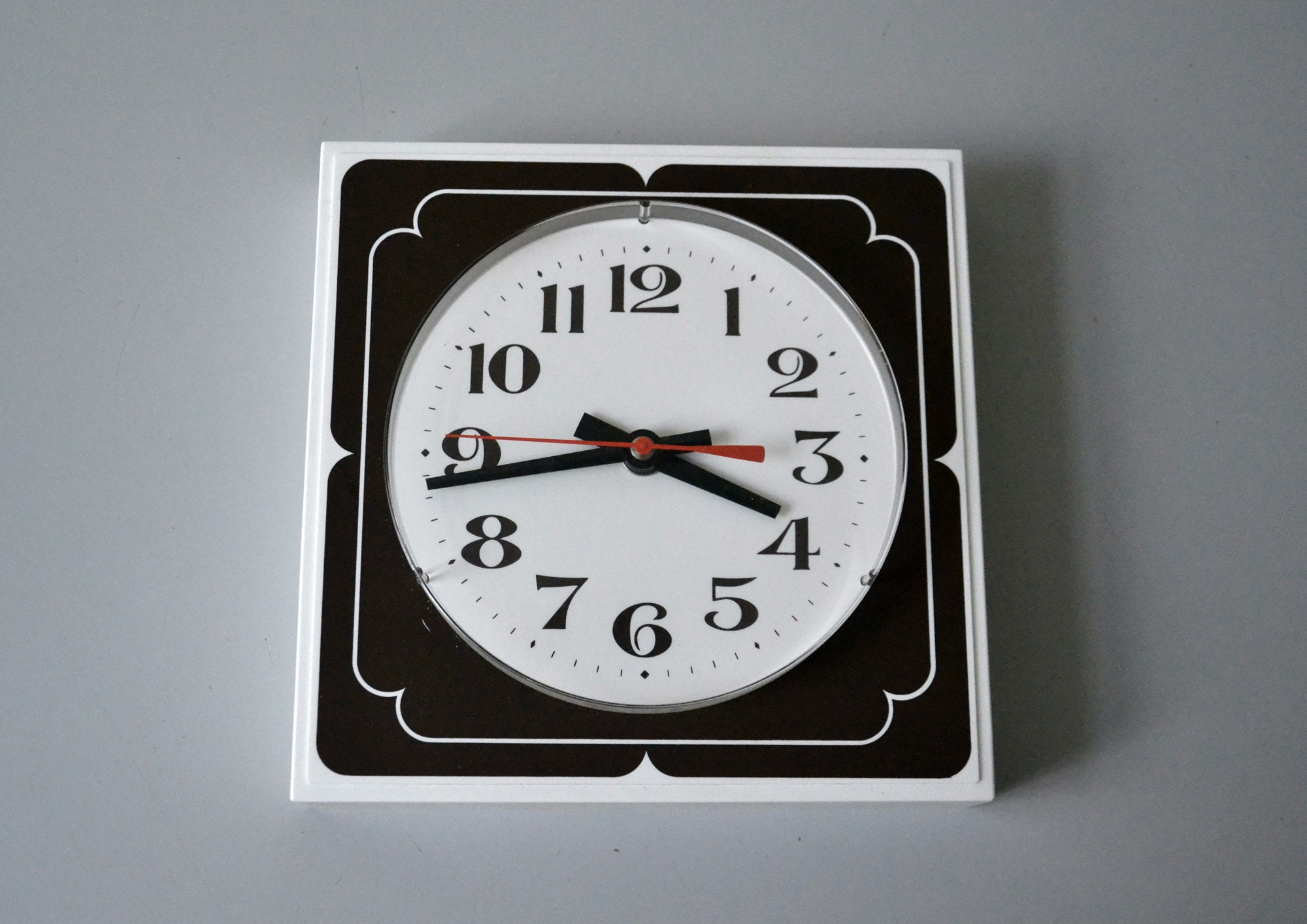 Horloge Murale Vintage Adelco Quartz