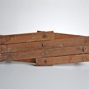 Vintage Wooden Accordion Coat Rack Herringbone, Home Decor - Etsy