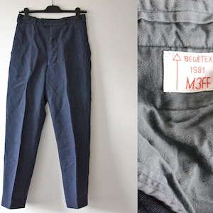 Vintage military pants BEGETEX, Belgian army 80s