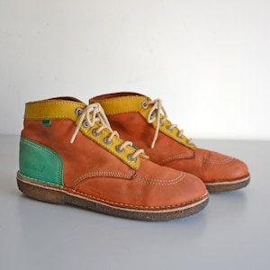 Zapatos KICKERS vintage fabricados en Francia, botines talla 39