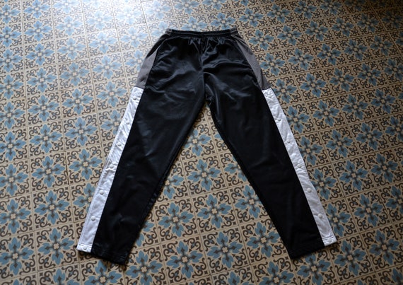 press stud tracksuit pants