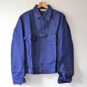 French Cyclist Work Jacket - Etsy