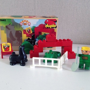 Rare Vintage Box Duplo ZOO 2662 Lego 1990 - Etsy