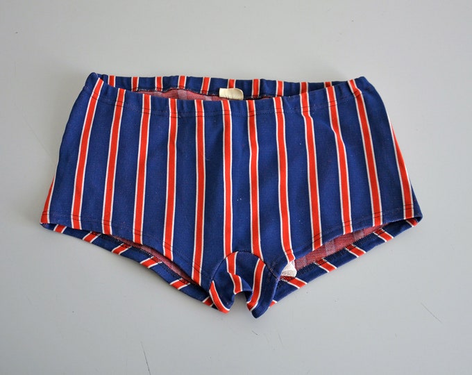 Vintage Swimsuit CIOTAT Made in France / Swimming Trunks Size Etsy