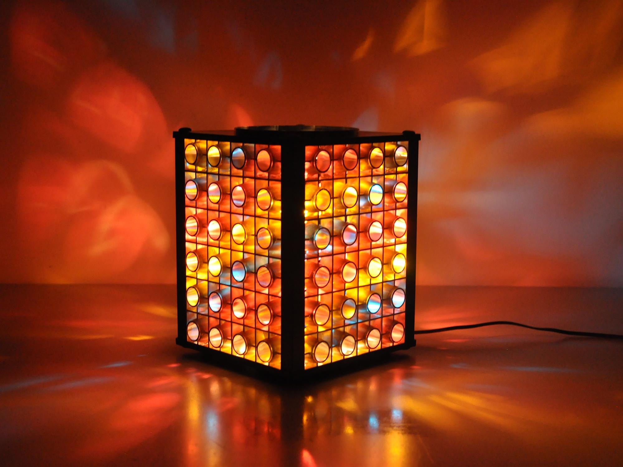 70s Rotating Lamp - Etsy