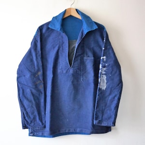 Vintage French Work Smock - Etsy