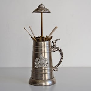 Vintage french Cigarette dispenser cask, cigarette storage box
