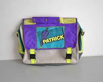 Sac de sports PATRICK vintage, cartable années 90