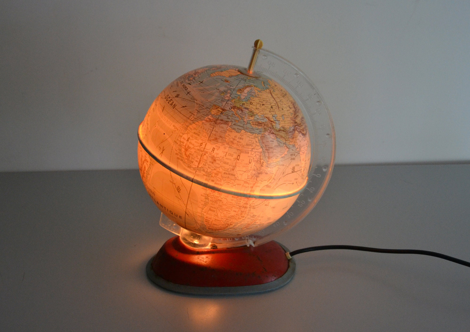 Globe Lumineux Flottant Magnétique à LED, Lampe Anti-Gravité, Carte du  Monde, Boule de Nouveauté, Décoration