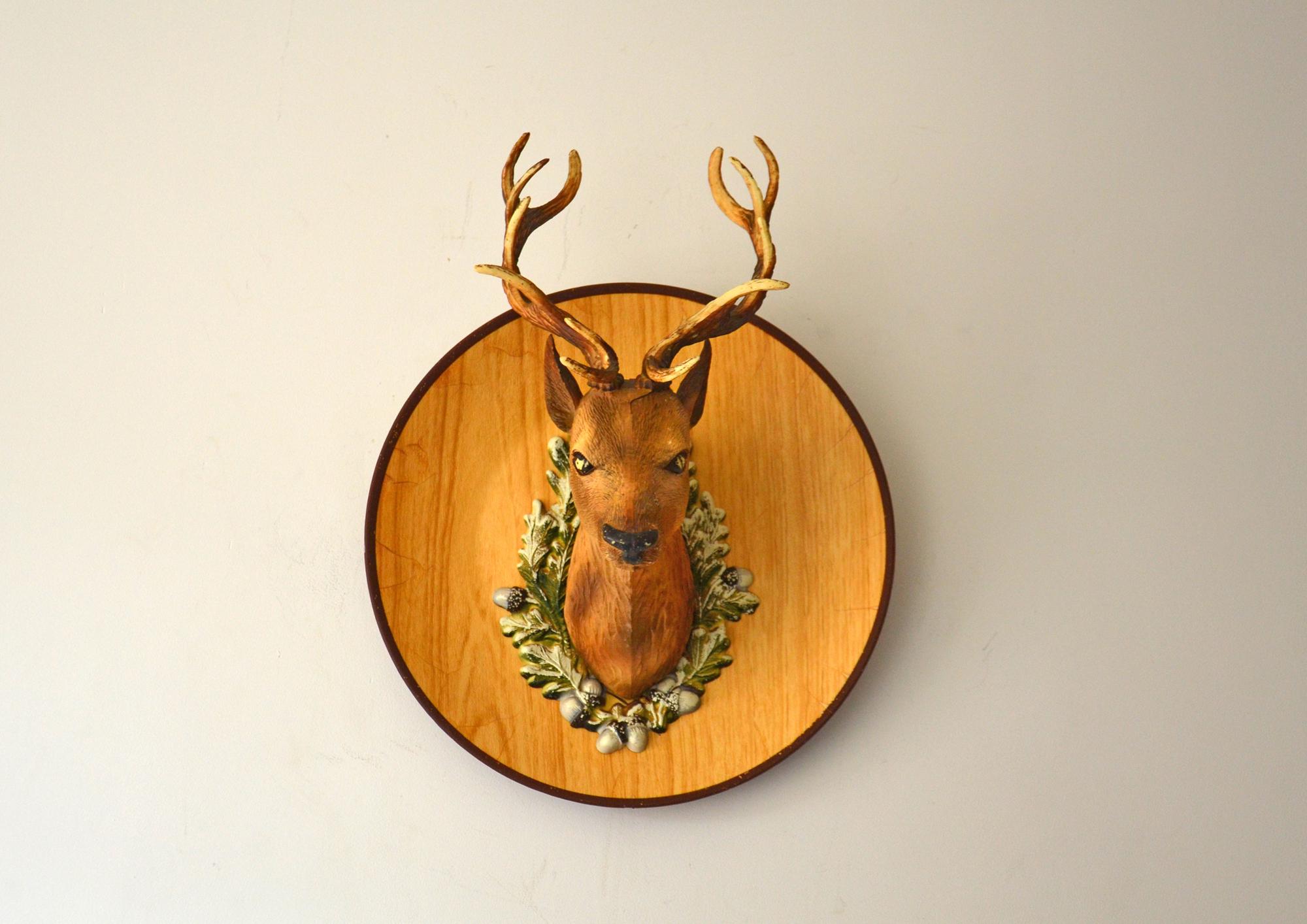 Paire De Boutons De Manchette Chasseur En Corne De Cerf – Anciens, Trophée De Chasse