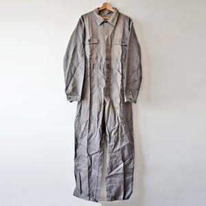 Vintage french work overall, COVERALLS Full Cover Jumpsuit Artist Painter Suit Outerwear, Workwear work coast
