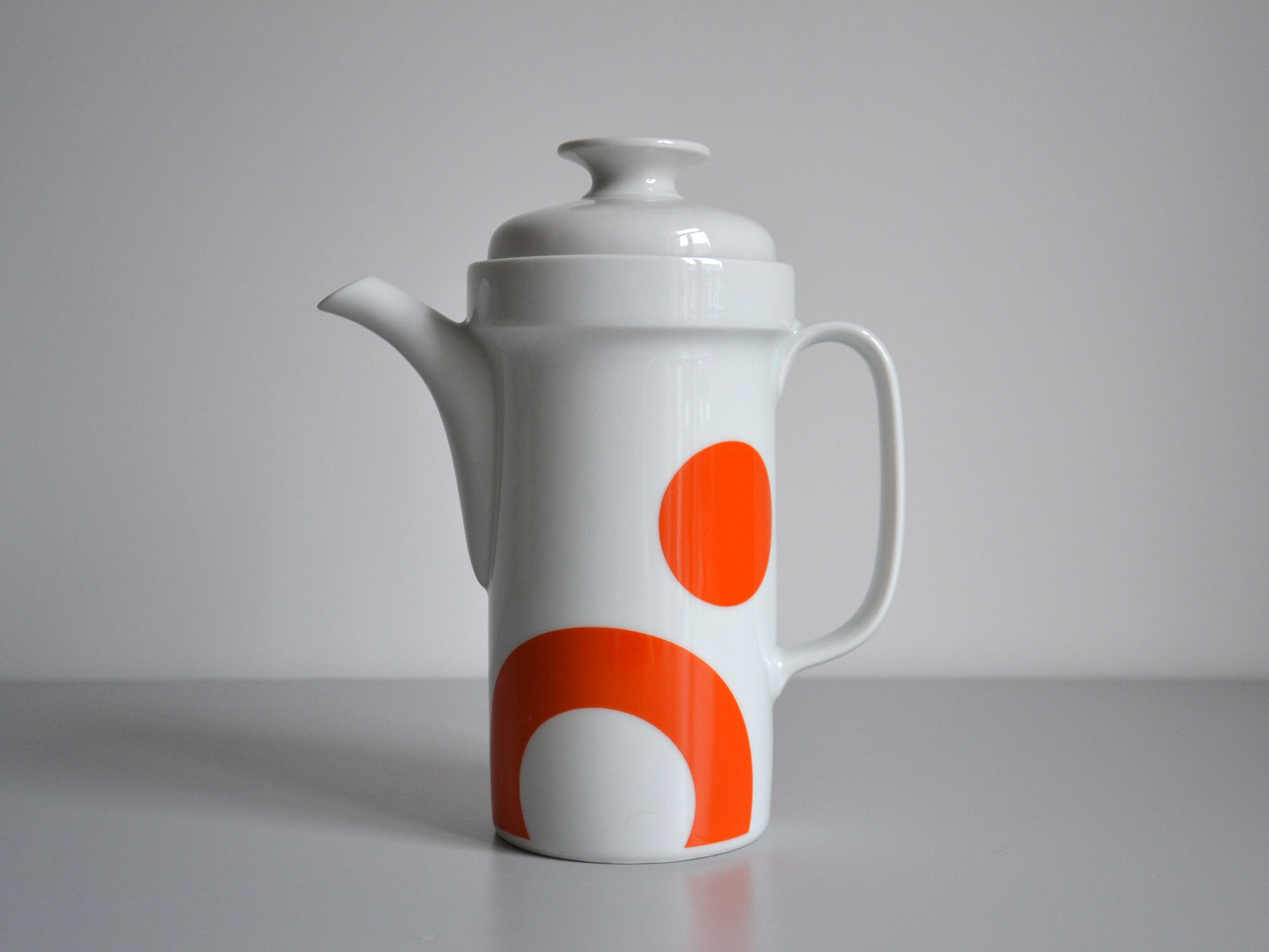 Cafetière Théière Vintage/Motif Pop Design Seventies Bavaria Germany