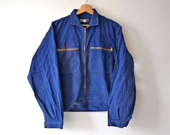 ジャケット・アウター 50s 60s zipup cotton work jaket 50s 60s zipup cotton work jaket