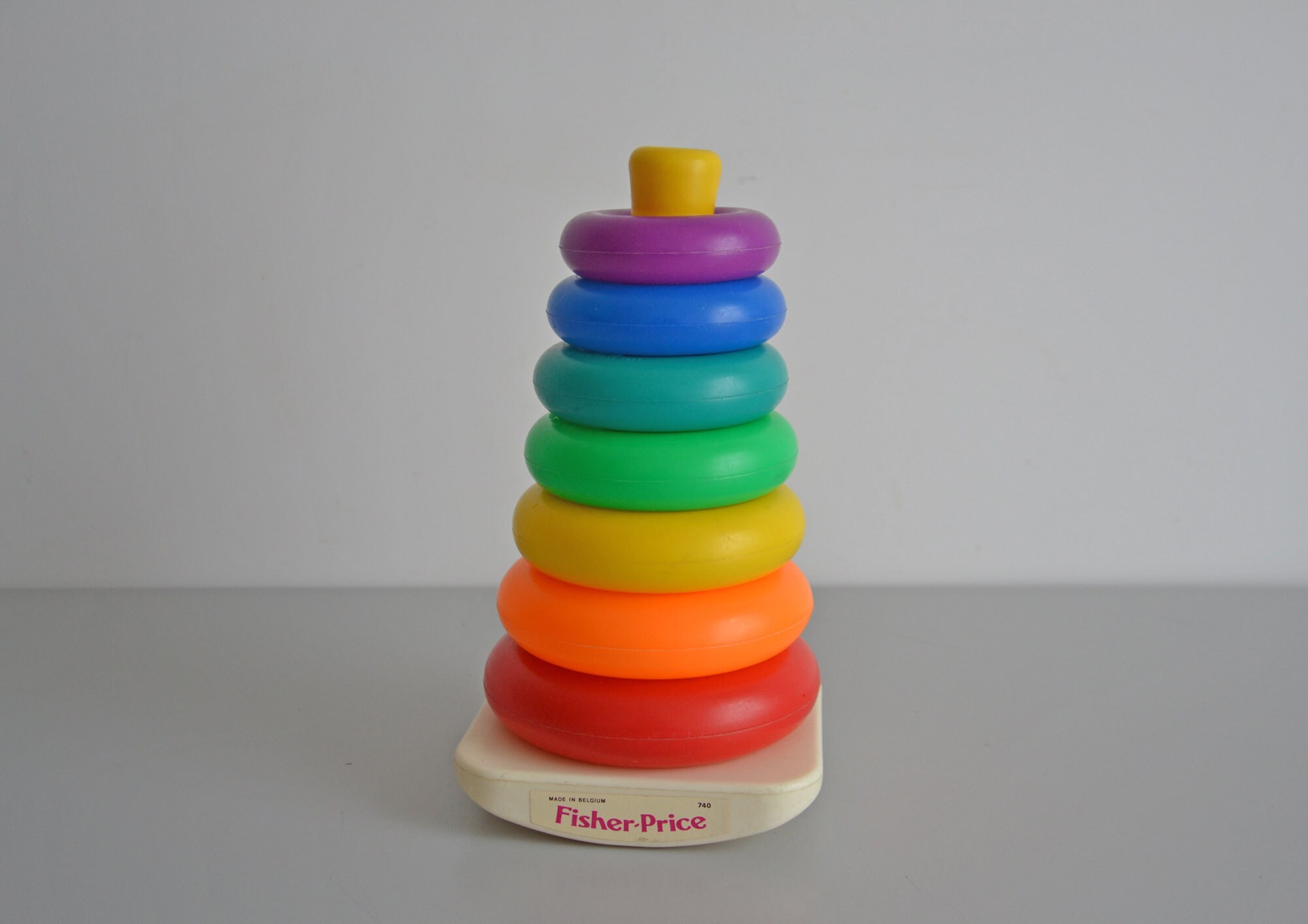 Fisher price sale stacking rings vintage