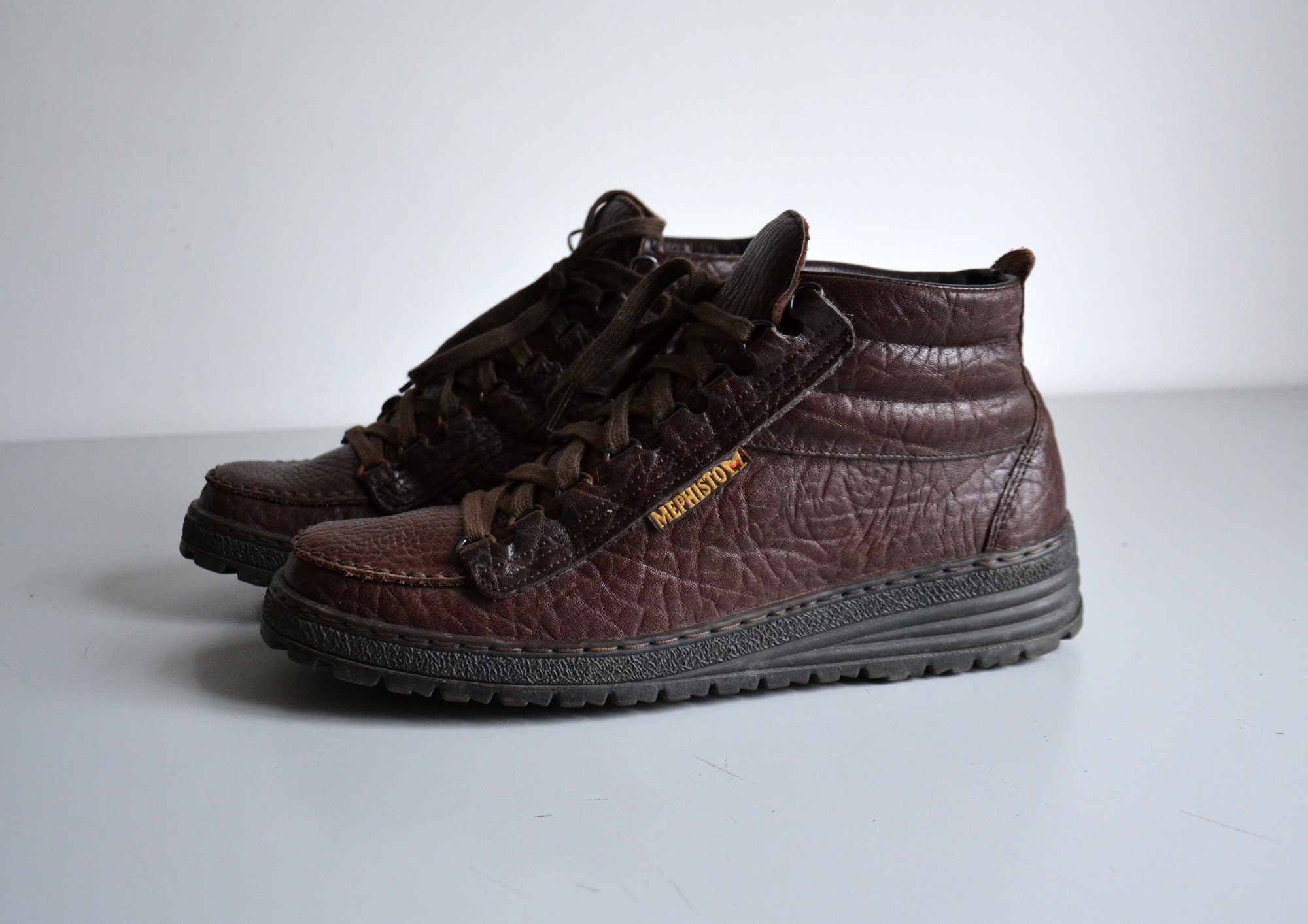 Keaton Mephisto Dress Shoes Vintage Leather MEPHISTO High Shoes