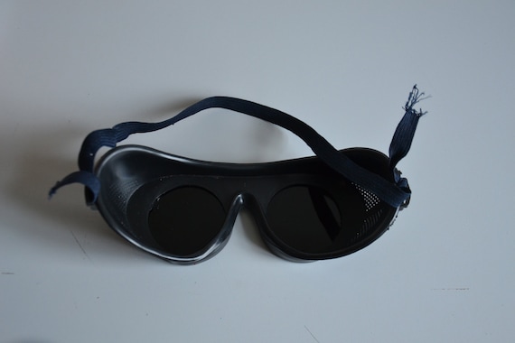 Vintage protective goggles / Welder goggles / gen… - image 6