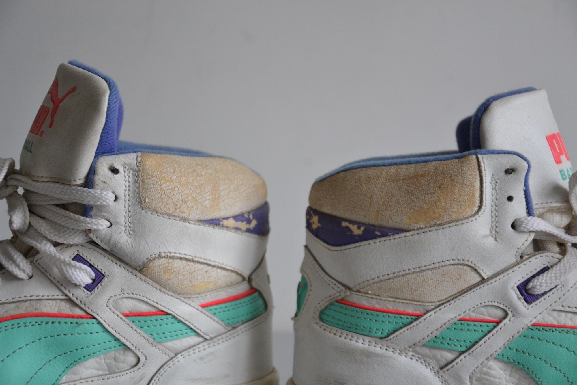 Vintage Sneakers Puma Invader Hightop Ultra Basketball 80s - Etsy