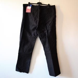 Vintage French work trousers black moleskin DUBURE DEVERCHÈRE workwear worker trousers work chore pants deadstock 50s 60s