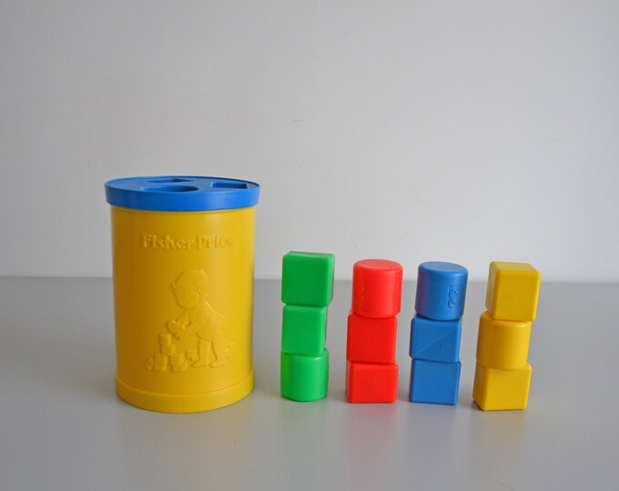 FISHER PRICE Shape Sorter / Vintage Fisher Price Toys 70s Etsy