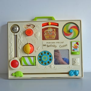 Vintage activity center FISHER PRICE 1973