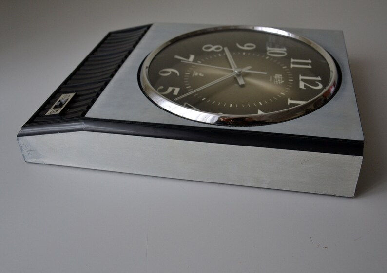 Vintage wall clock Jaz electronic model SONNIC / striking Etsy