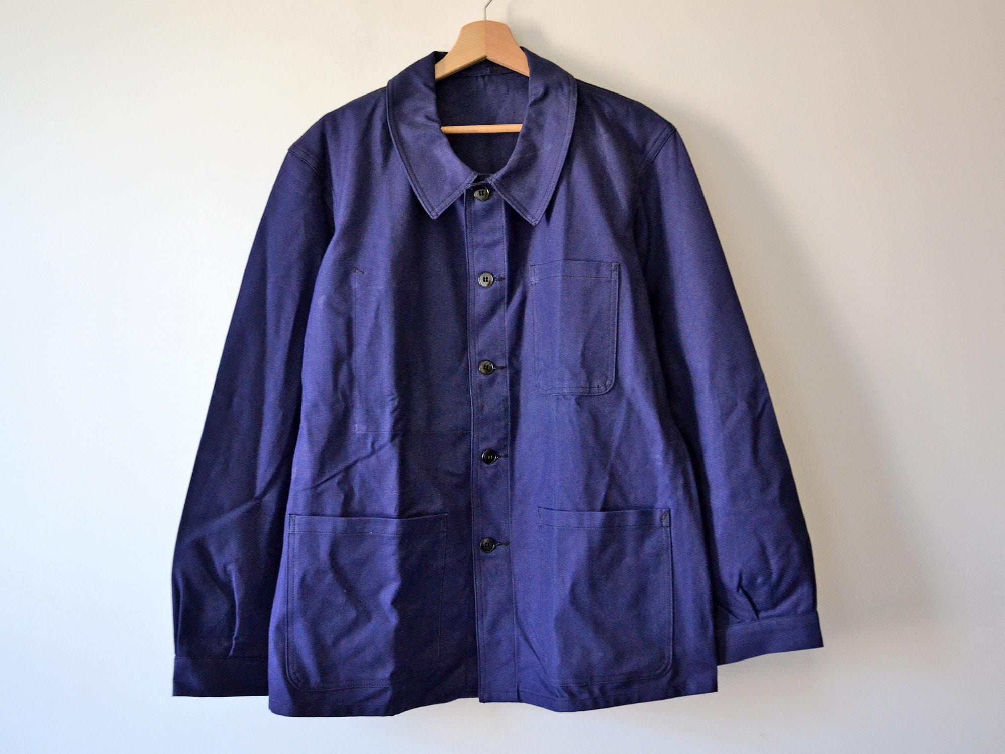 60s ADOLPHE LAFONT Moleskin French Chore Coat Sanforized
