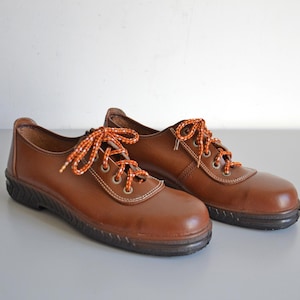 Zapatos de seguridad vintage JALLABBE, zapatos de cuero talla 40