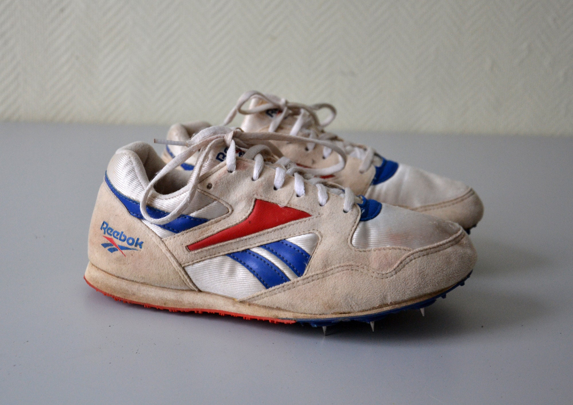 Nuttig Conjugeren zegen Vintage Running Shoes REEBOK / Track Field Spikes 90s / Woman - Etsy Hong  Kong