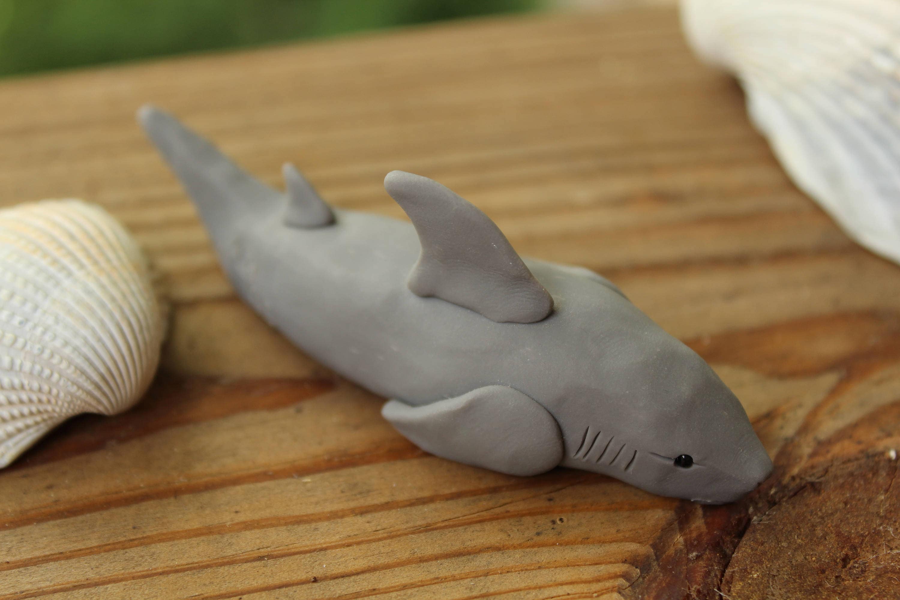 Shark Figurine Polymer Clay Shark Figurine Polymer Clay Etsy Norway