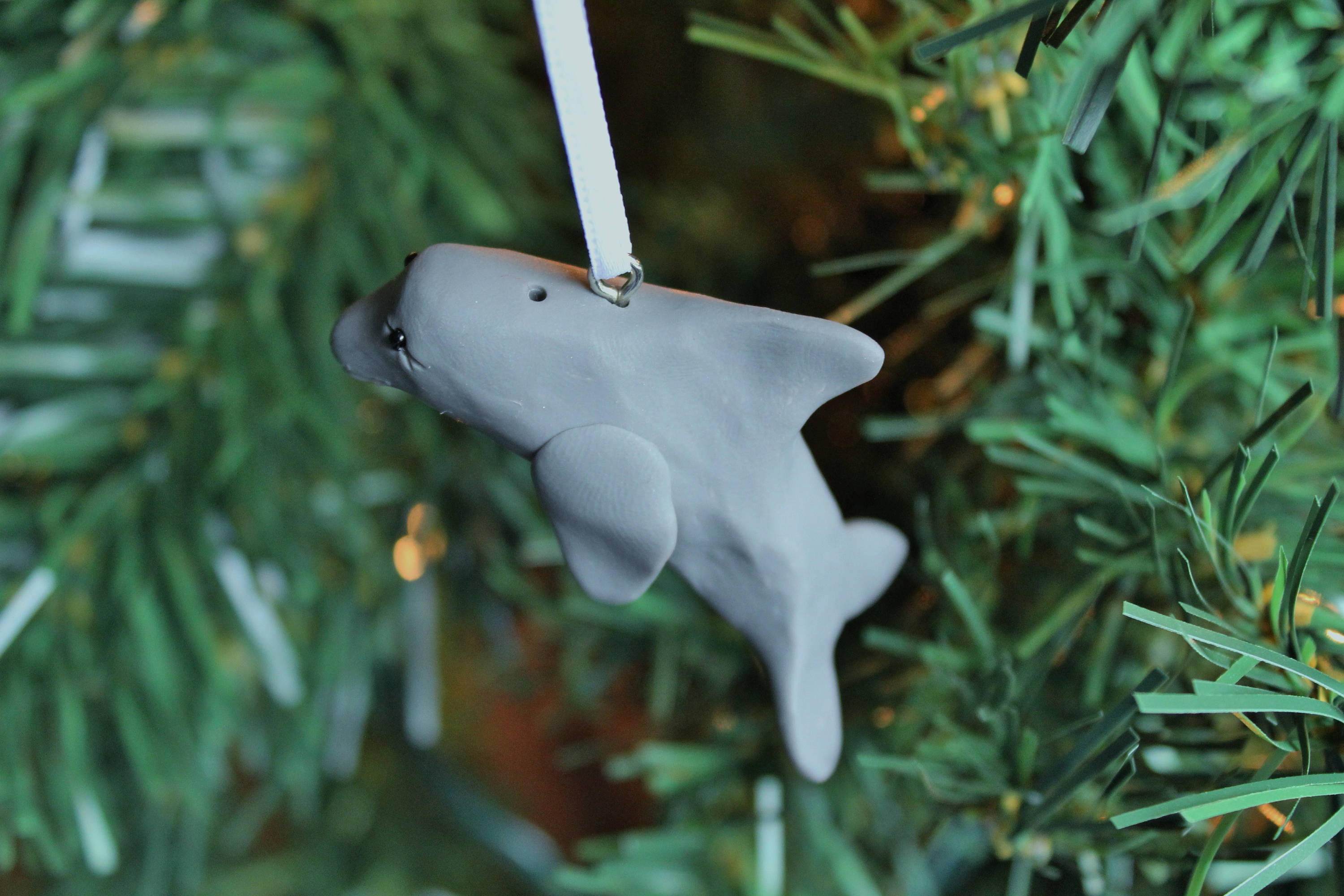 Dolphin Christmas Ornament 