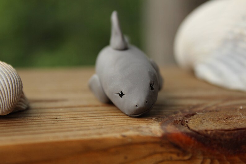 Shark Figurine Polymer Clay Shark Figurine Polymer Clay Etsy