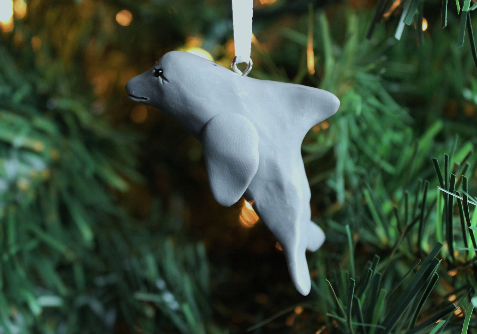 Dolphin Christmas Ornament 
