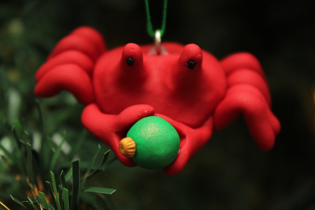 Crab Christmas Ornament 