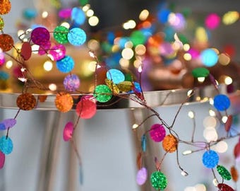 Konfetti Lichterkette