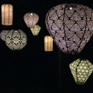 Lanterna solare da giardino a palloncino