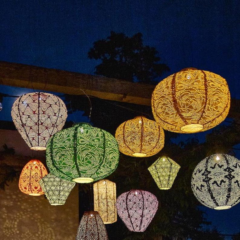 solar garden lanterns