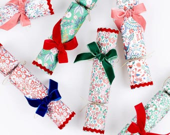 Liberty Print Christmas Crackers