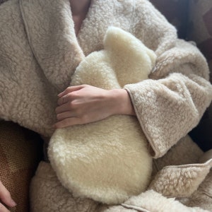 Fleece Wool Hot Water Bottle