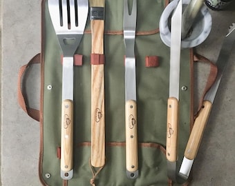 BBQ Tool Set and Carry Case