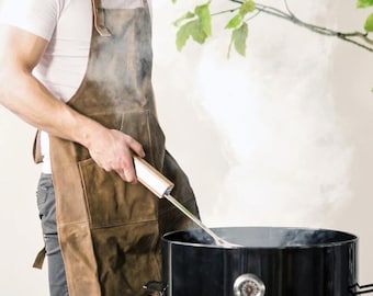 Personalised Leather Apron