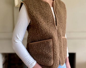 Wool Fleece Vest