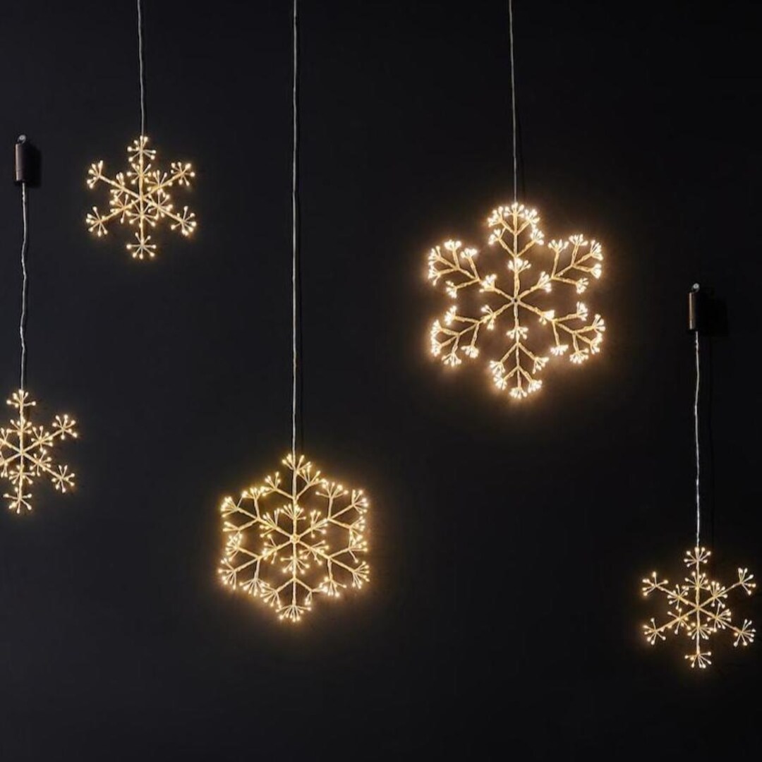 Smart Snowflake Led Snowflake LED Light - Etsy