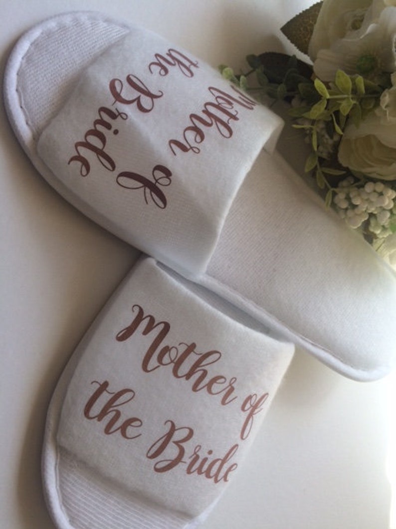 Personalised Bride Slippers Spa Day Slippers Personalised Etsy UK