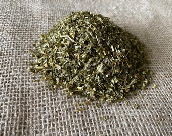 Skullcap loose leaf tea 20g, scutellaria lateriflora dried herb, botanical infusion for tea blending and ritual use